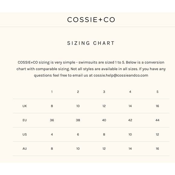 COSSIE + CO Bright Green Gingham The Poppy One Piece Swim Bathing Suit NWT US 4 - Picture 7 of 9